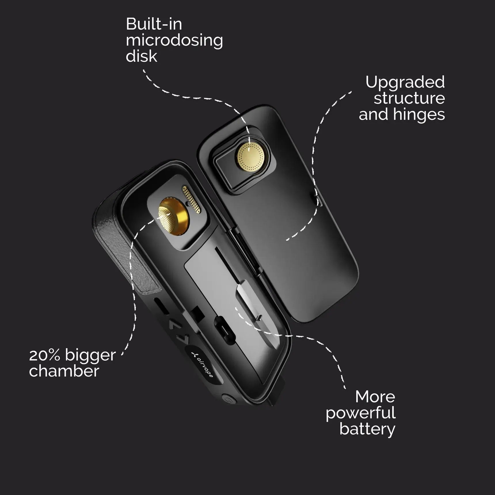 AirVape Legacy Pro | Kräuter & Öl Vaporizer | Pure-Vape
