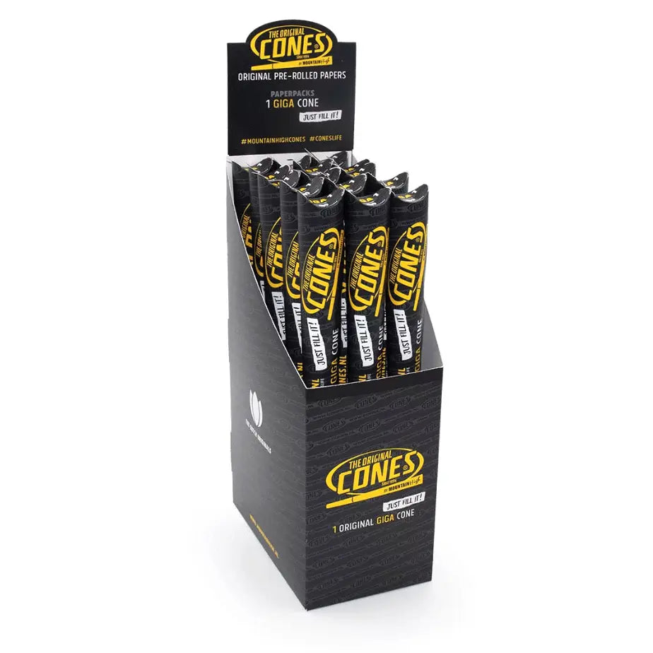 Cones Original: Giga Paper Pack x15 - Display Original Cones