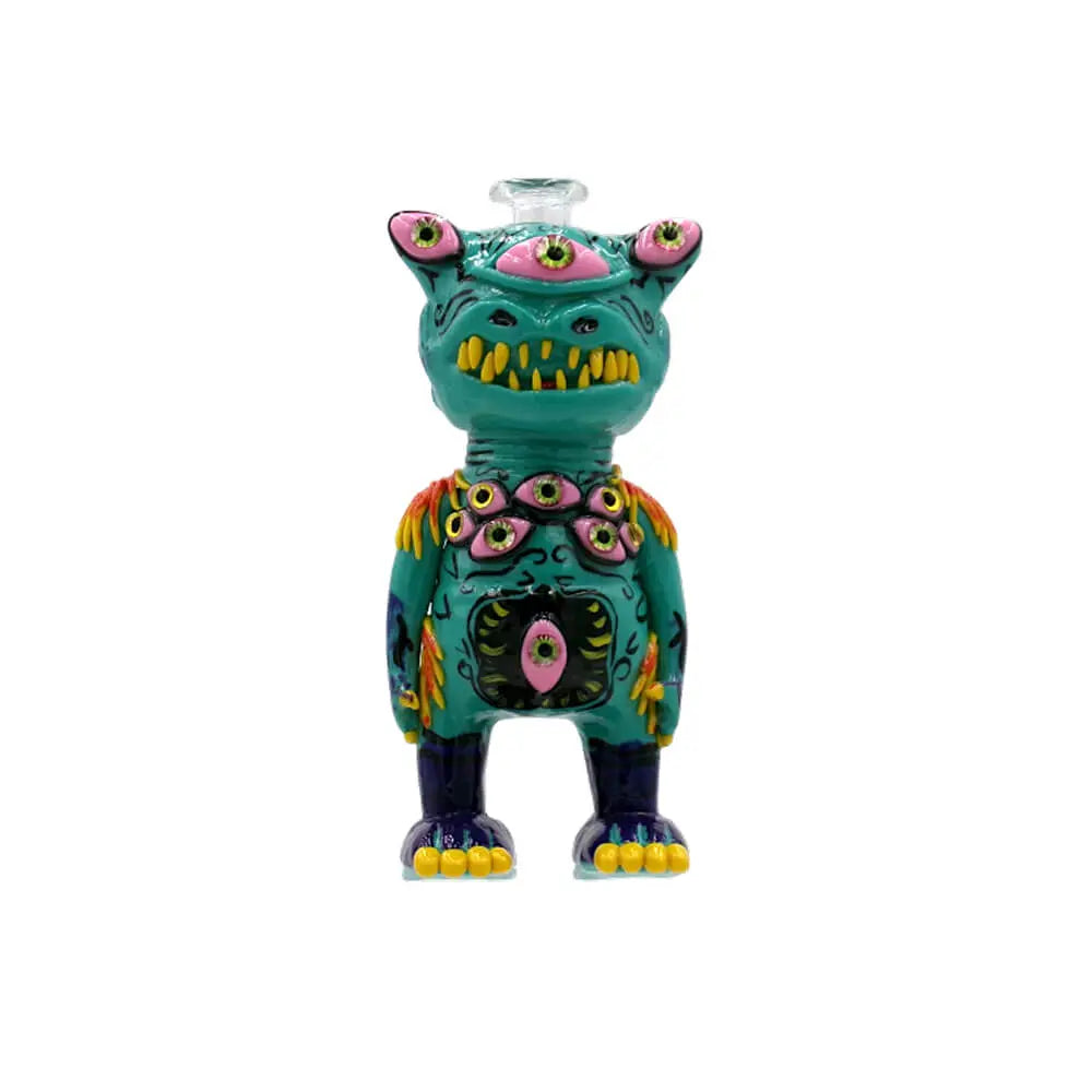 Googly Bongster Clay Dab Bong Handgemacht