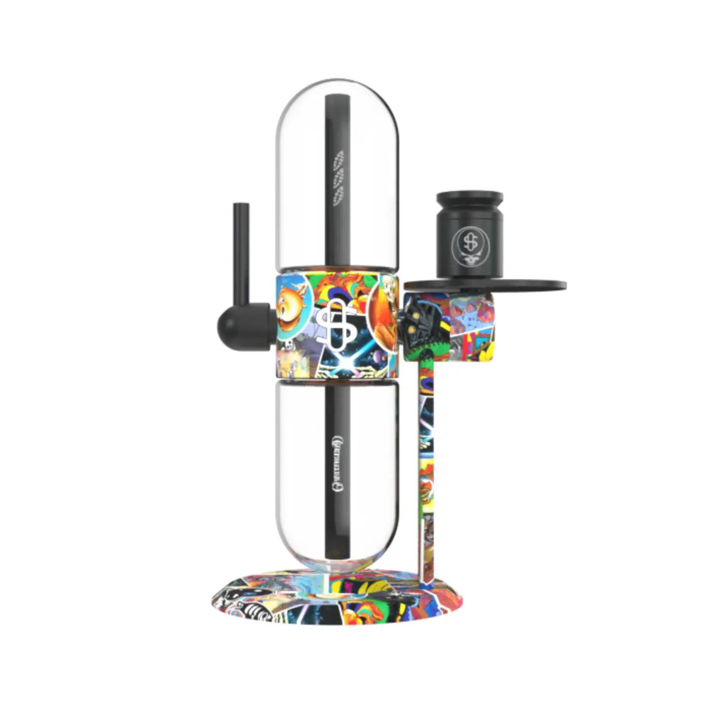 Grateful Dead X Stündenglass Gravity Infuser (Legacy Patchwork) - Pure-Vape.de