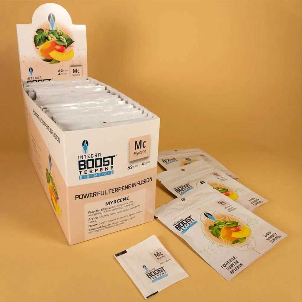 Integra Boost Terpene Myrcene 62% 4g x48 - Display Integra Boost