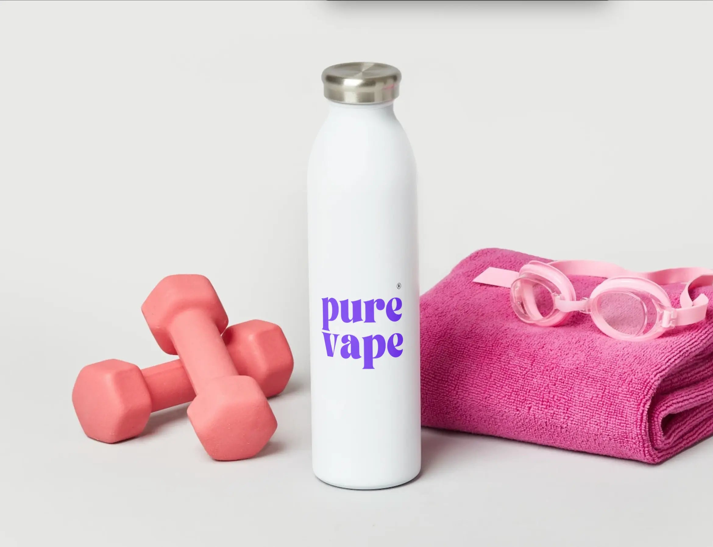 Pure-Vape Edelstahl Trinkflasche Pure-Vape.de