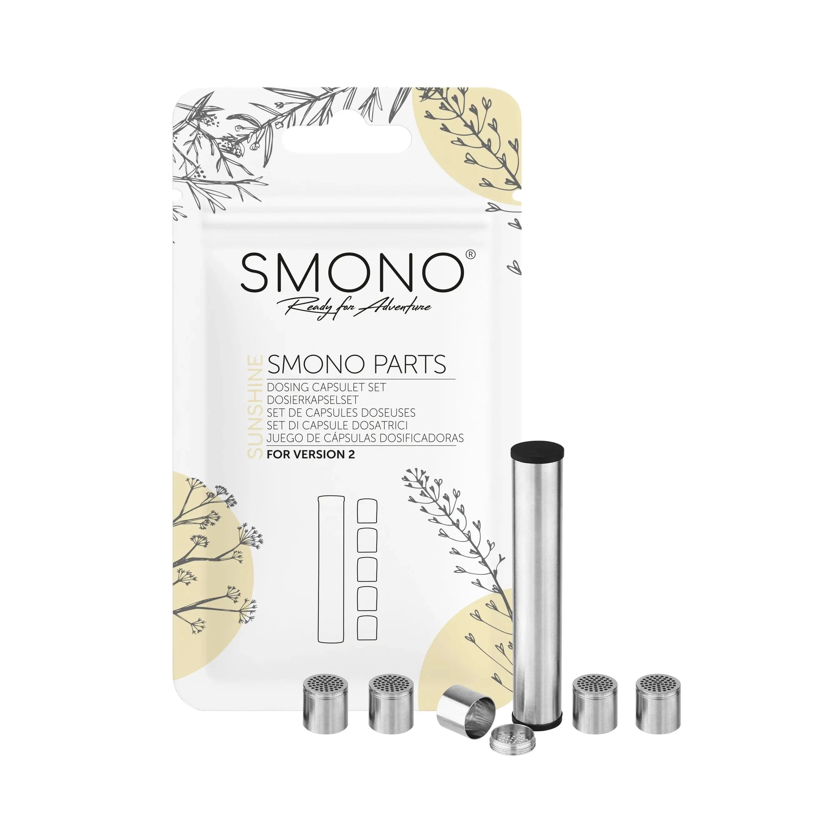Smono Sunshine Dosierkapsel Set (5 Stk.) Smono