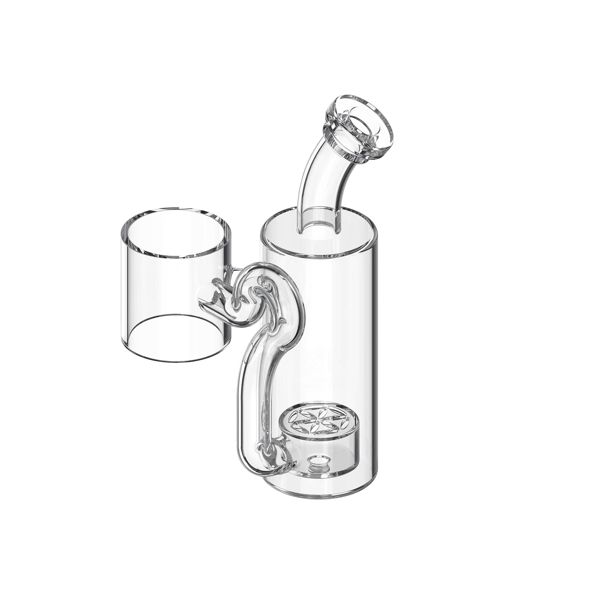 XS Fractal Sidecar Glasaufsatz | Dr. Dabber Zubehör | Pure-Vape